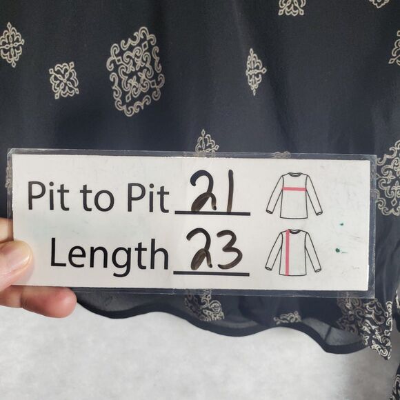 L Silk Bell Sleeve Surplice Wrap Blouse Babydoll Y2K 90s Style Sheer Top Shirt - Picture 3 of 10